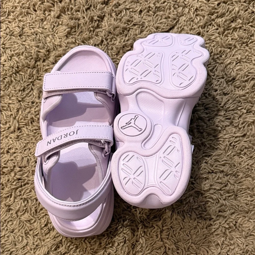 Jordan Lavender Platform Sandals
